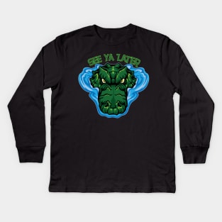 See ya Later Alligator Kids Long Sleeve T-Shirt